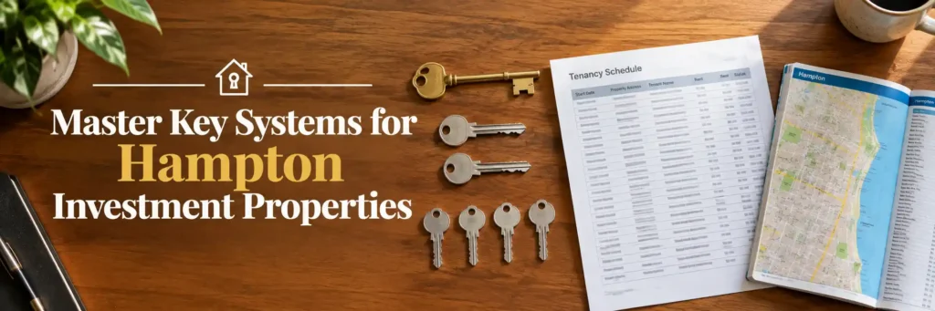 Master key systems for Hampton investment properties and rental management
